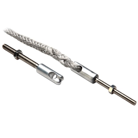 C. Sherman Johnson Splice Eye w/Threaded Stud: 1/4 in. -28 x 2-1/2 in. RH w/Splice Eye 20-62